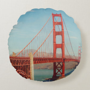 Golden gate bridge rond kussen