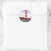 Golden Gate Bridge Ronde Sticker (Tas)