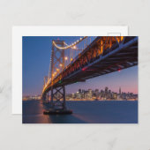 Golden Gate Bridge 's nachts | San Francisco, CA Briefkaart (Voorkant / Achterkant)