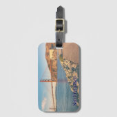 Golden Gate Bridge, San Francisco. Bagagelabel (Voorkant (verticaal))