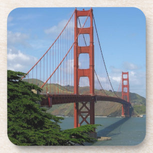 Golden Gate Bridge, San Francisco Bier Onderzetter