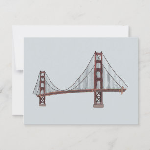 Golden Gate Bridge - San Francisco - Briefkaart