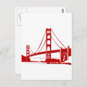 Golden Gate Bridge - San Francisco, CA Briefkaart (Voorkant / Achterkant)