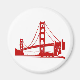 Golden Gate Bridge - San Francisco, CA Magneet