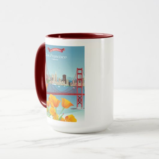 Golden Gate Bridge | San Francisco, CA Mok (Voorkant links)