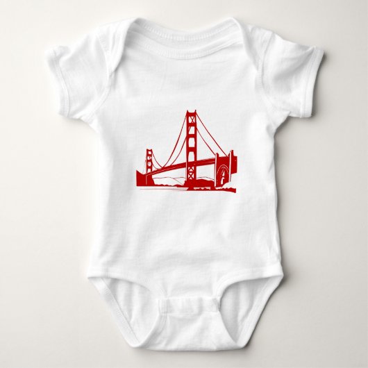 Golden Gate Bridge - San Francisco, CA Romper (Voorkant)