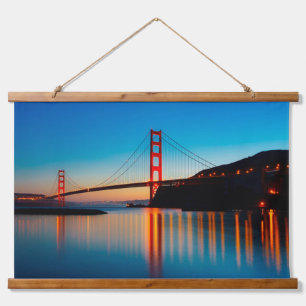 Golden Gate Bridge San Francisco California Hangend Wandkleed