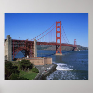 Golden Gate Bridge, San Francisco, Californië, 7 Poster