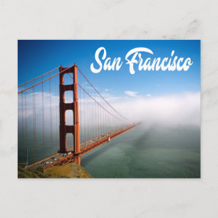 Golden Gate Bridge San Francisco, Californië CA Briefkaart