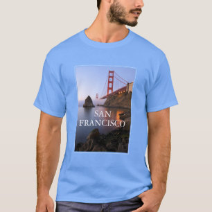 Golden Gate Bridge San Francisco Californië T-shirt