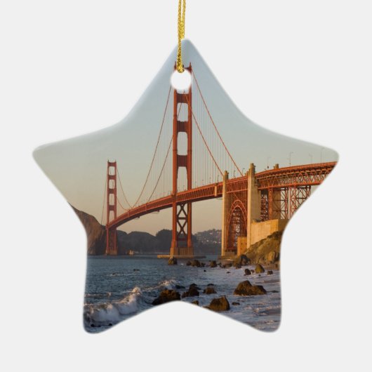 Golden Gate Bridge San Francisco Keramisch Ornament (Voorkant)