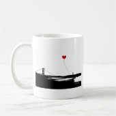 Golden Gate Bridge San Francisco Lover's Koffiemok (Links)