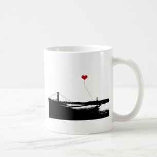 Golden Gate Bridge San Francisco Lover's Koffiemok