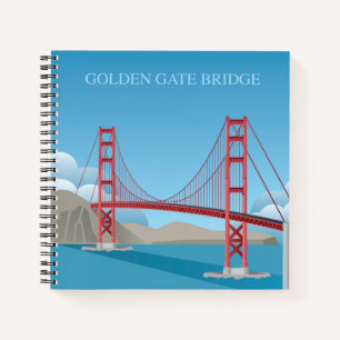 Golden Gate Bridge   San Francisco Notitieboek