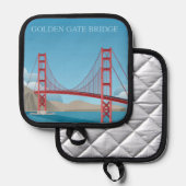 Golden Gate Bridge | San Francisco Pannenlap (Voorkant / Achterkant)