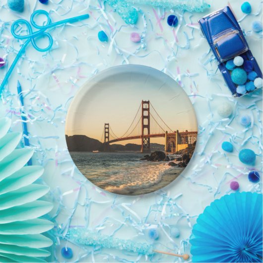 Golden Gate Bridge, San Francisco Papieren Bordje (Feest)