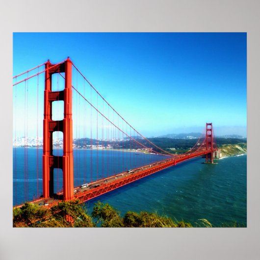 Golden Gate Bridge - San Francisco Poster (Voorkant)