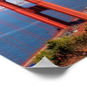 Golden Gate Bridge, San Francisco Poster (Hoek)