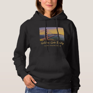 Golden Gate Bridge San Francisco  schilderen Hoodie
