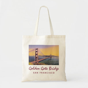Golden Gate Bridge San Francisco  schilderen Tote Bag