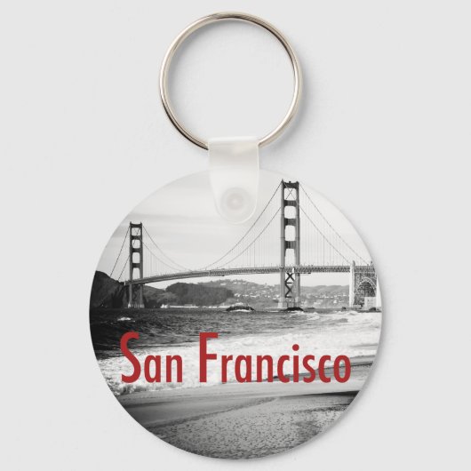 Golden Gate Bridge, San Francisco Sleutelhanger (Voorkant)