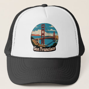Golden Gate Bridge San Francisco Trucker Pet