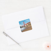 Golden Gate Bridge | San Francisco Vierkante Sticker (Envelop)
