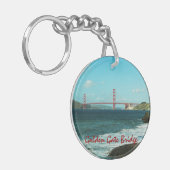 Golden Gate Bridge Sleutelhanger (Voorkant Links)