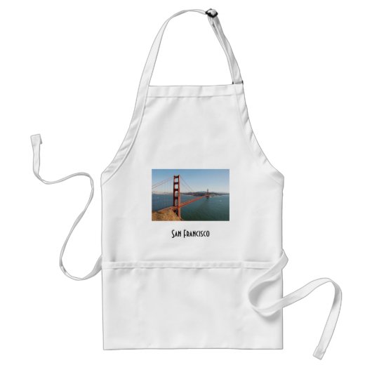 Golden Gate Bridge Standaard Schort (Voorkant)