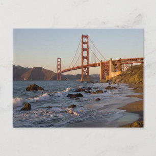 Golden Gate Bridge uit Baker Beach Briefkaart