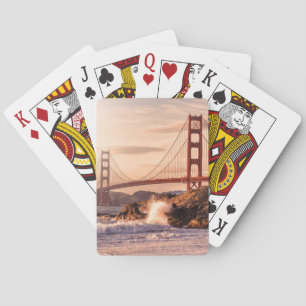 Golden Gate Bridge uit Baker Beach Pokerkaarten