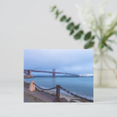 Golden Gate Bridge Under Fog Briefkaart (Staand voorkant)