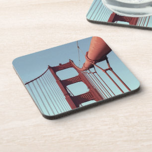 Golden Gate Bridge, unieke San Francisco Foto Bier Onderzetter
