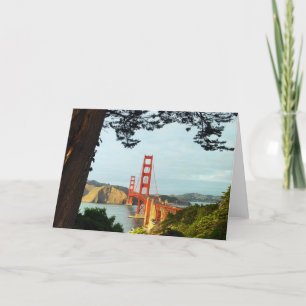 Golden gate bridge van Bluff Kaart