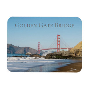Golden Gate Bridge vanaf Baker Beach, San Francisc Magneet