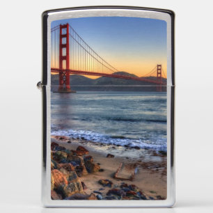 Golden Gate Bridge vanaf de baai van San Francisco