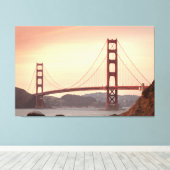 Golden Gate Bridge verpakt canvas (Insitu (Houten vloer))