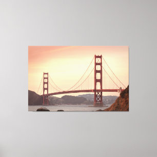 Golden Gate Bridge verpakt canvas Afdruk