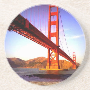 Golden Gate Bridge Zandsteen Onderzetter