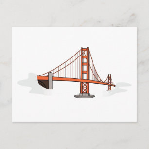 Golden Gate    BridgeSan Francisco Destination Briefkaart