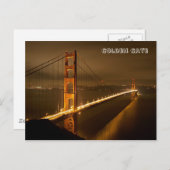 Golden Gate Briefkaart (Voorkant / Achterkant)