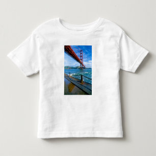 Golden Gate-brug en Baai van San Francisco Kinder Shirts