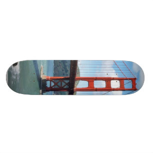 Golden Gate-brug en Fort Point in San Francisco Skateboard