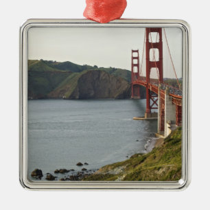 Golden Gate-brug met uitzicht naar Marin County Metalen Ornament