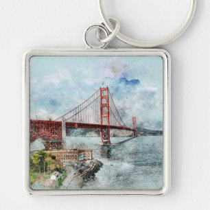 Golden Gate-brug Sleutelhanger
