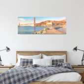 Golden Gate Canvas Afdruk (Insitu (Slaapkamer))