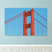 Golden Gate Canvas Afdruk (Insitu (Houten vloer))