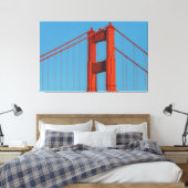 Golden Gate Canvas Afdruk (Insitu (Slaapkamer))