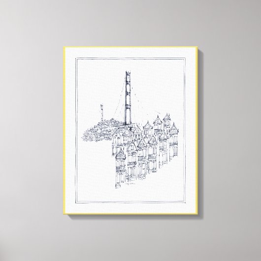 Golden Gate Canvas Afdruk (Voorkant)