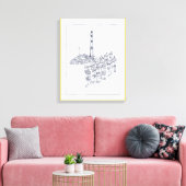 Golden Gate Canvas Afdruk (Insitu (Woonkamer))